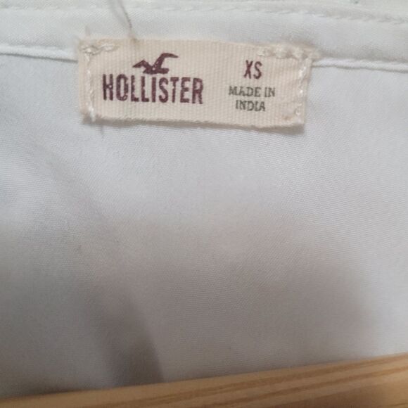 Hollister dress white short sleeves size xs - Picture 5 of 5